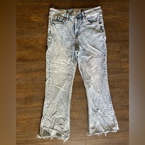 VIGOSS Light Acid Wash Denim Jeans crop *Miley*